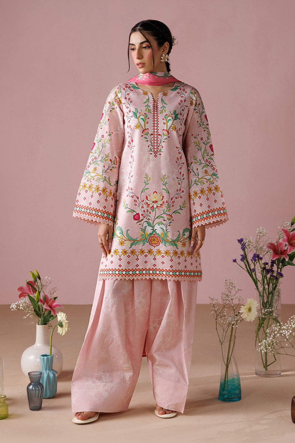 Dastoor Kurta Set With Dupatta