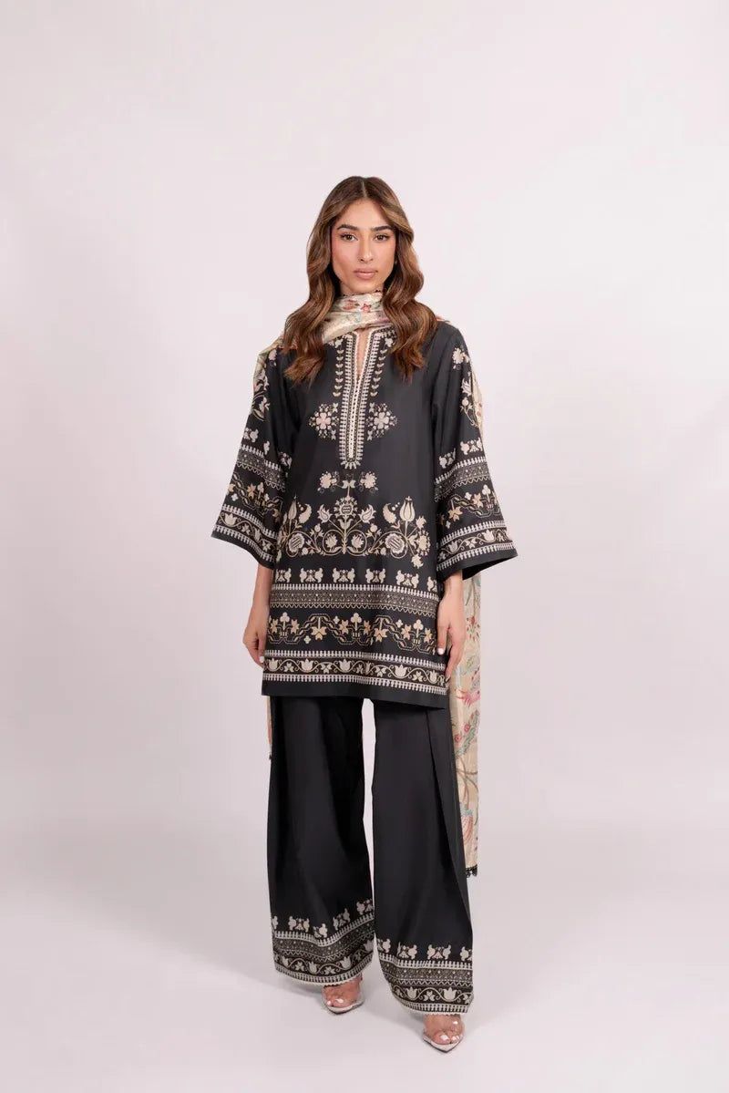 Noirora Co-ord Set With Dupatta