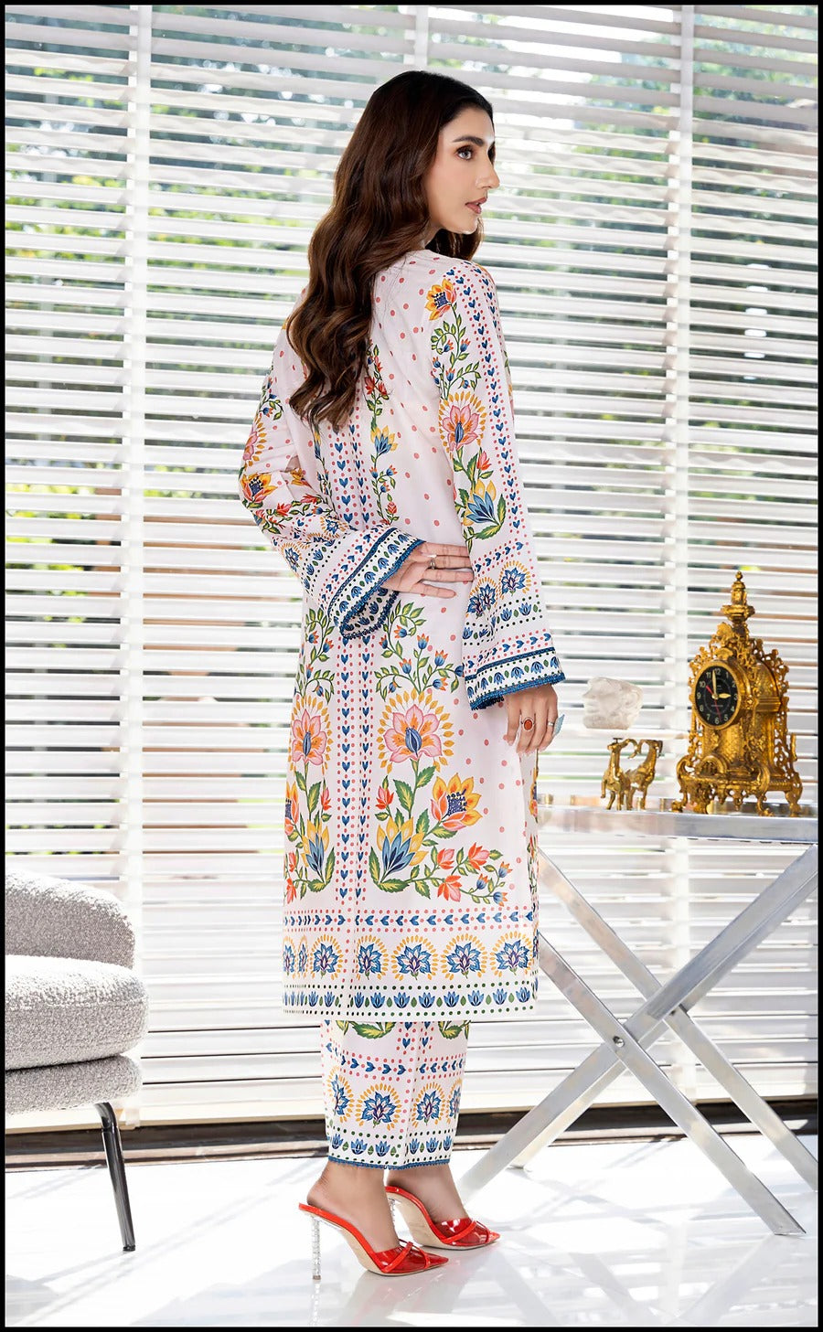 Colourwoven Kurta & Palazzo Set