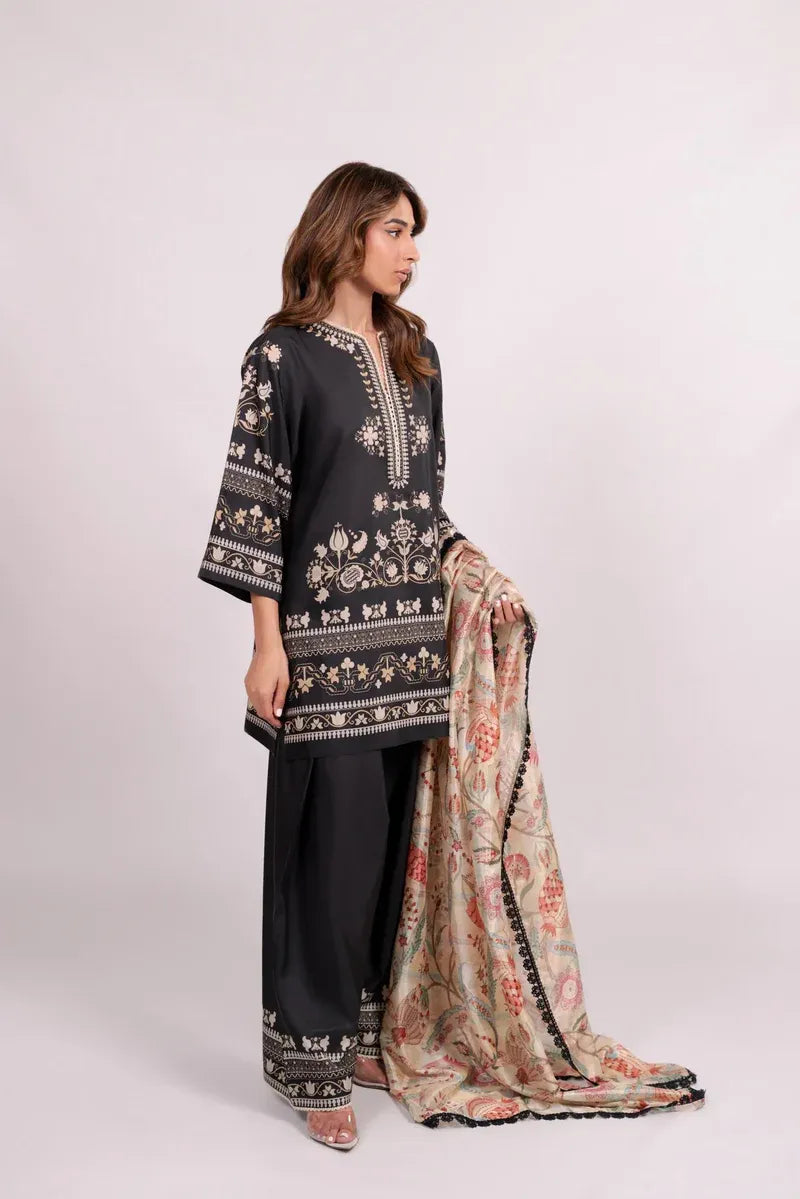 Noirora Co-ord Set With Dupatta