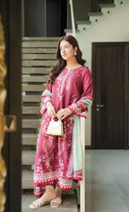 Gulab Rang Kurta Set With Dupatta