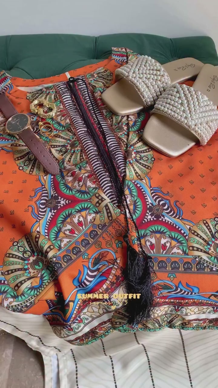 Amber Mosaic Kurta Set