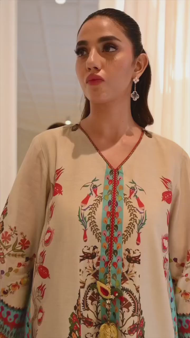Zarina Kurta Set with Dupatta