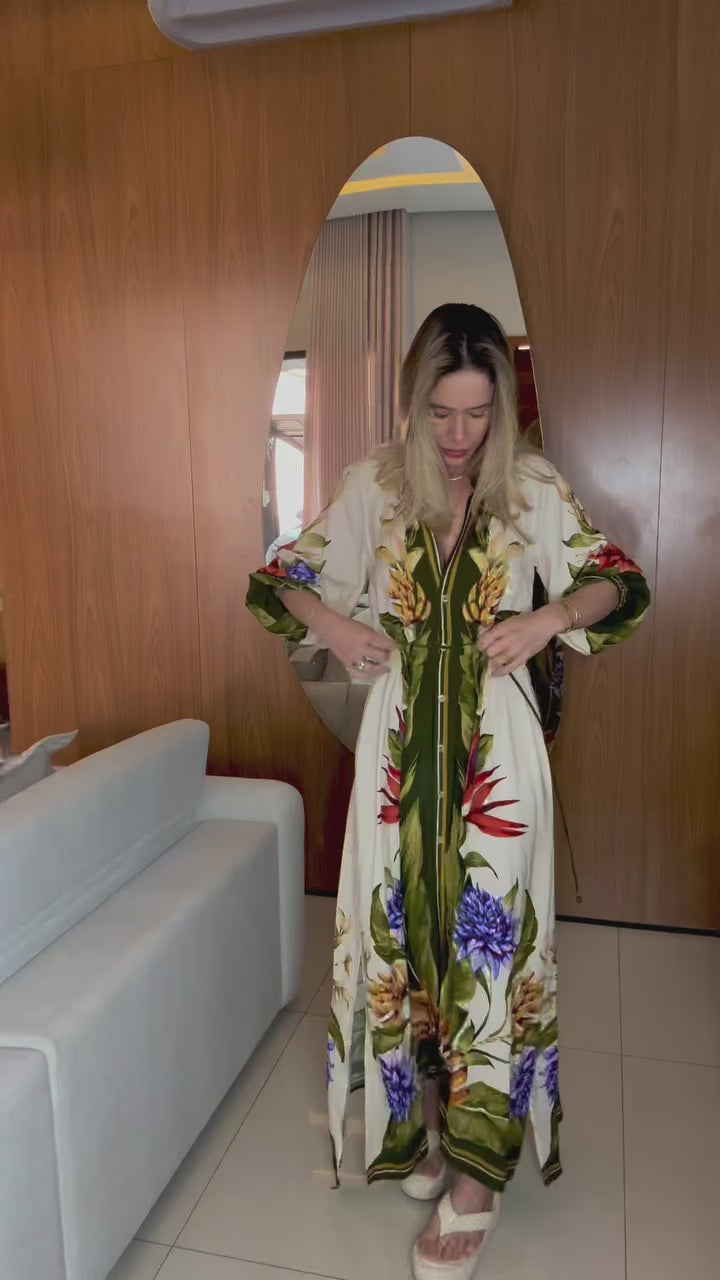 Savanna Kaftan Dress