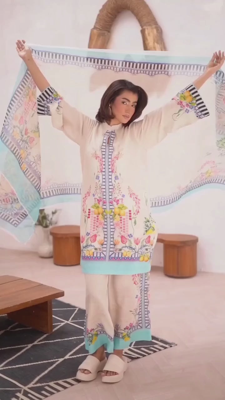 Pastelina Kurta Set with Dupatta