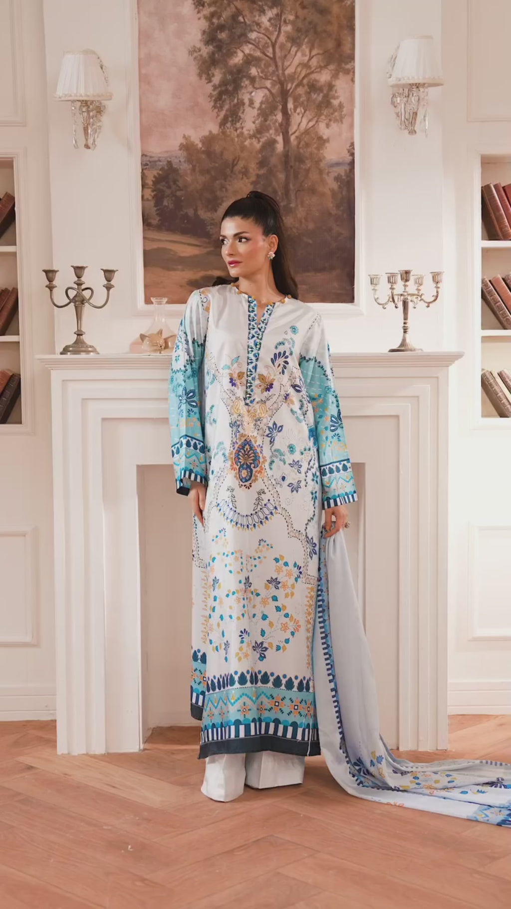 Raqs Kurta Set with dupatta