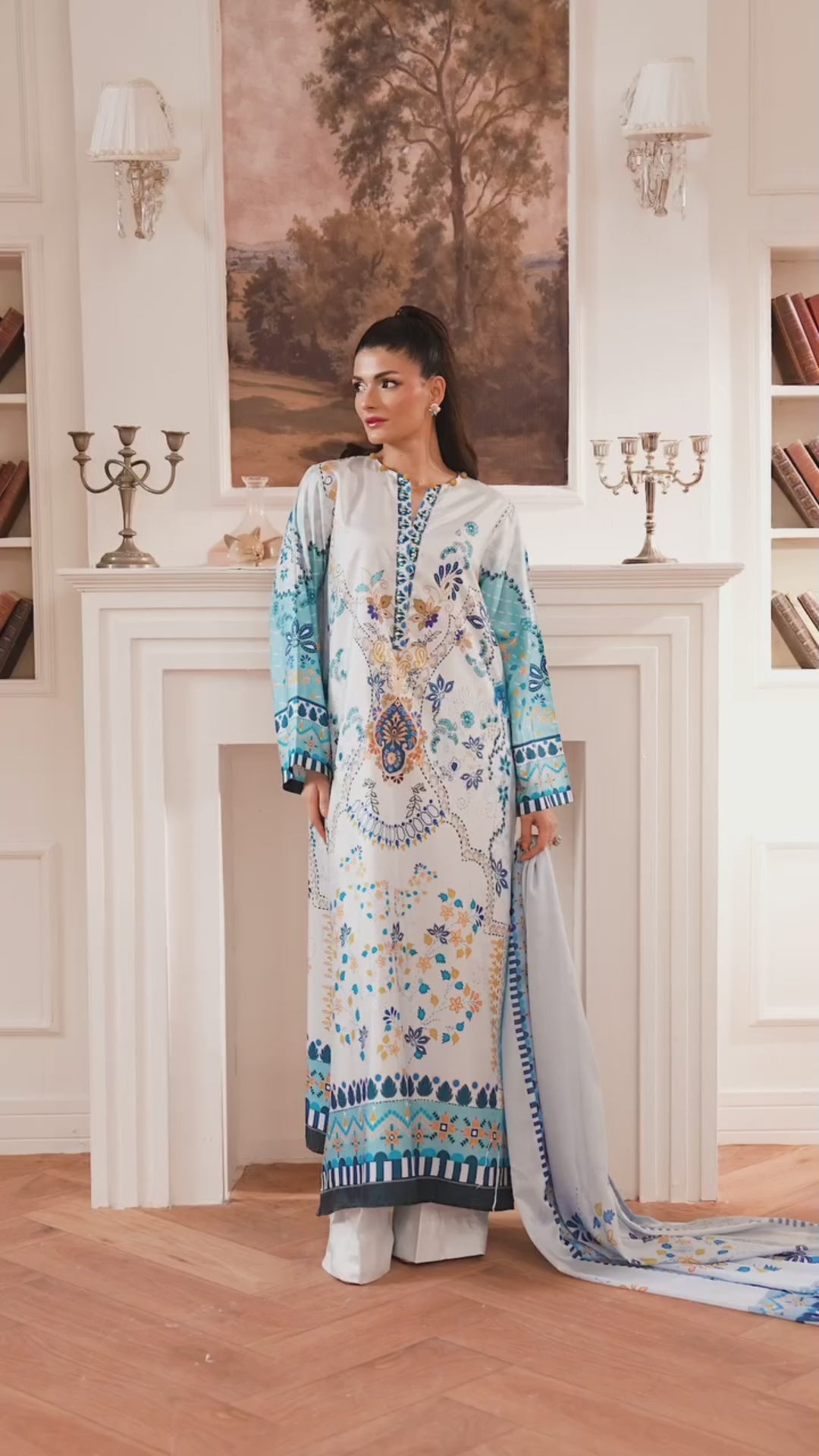 Raqs Kurta Set with dupatta
