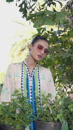 Palmique Kurta Set