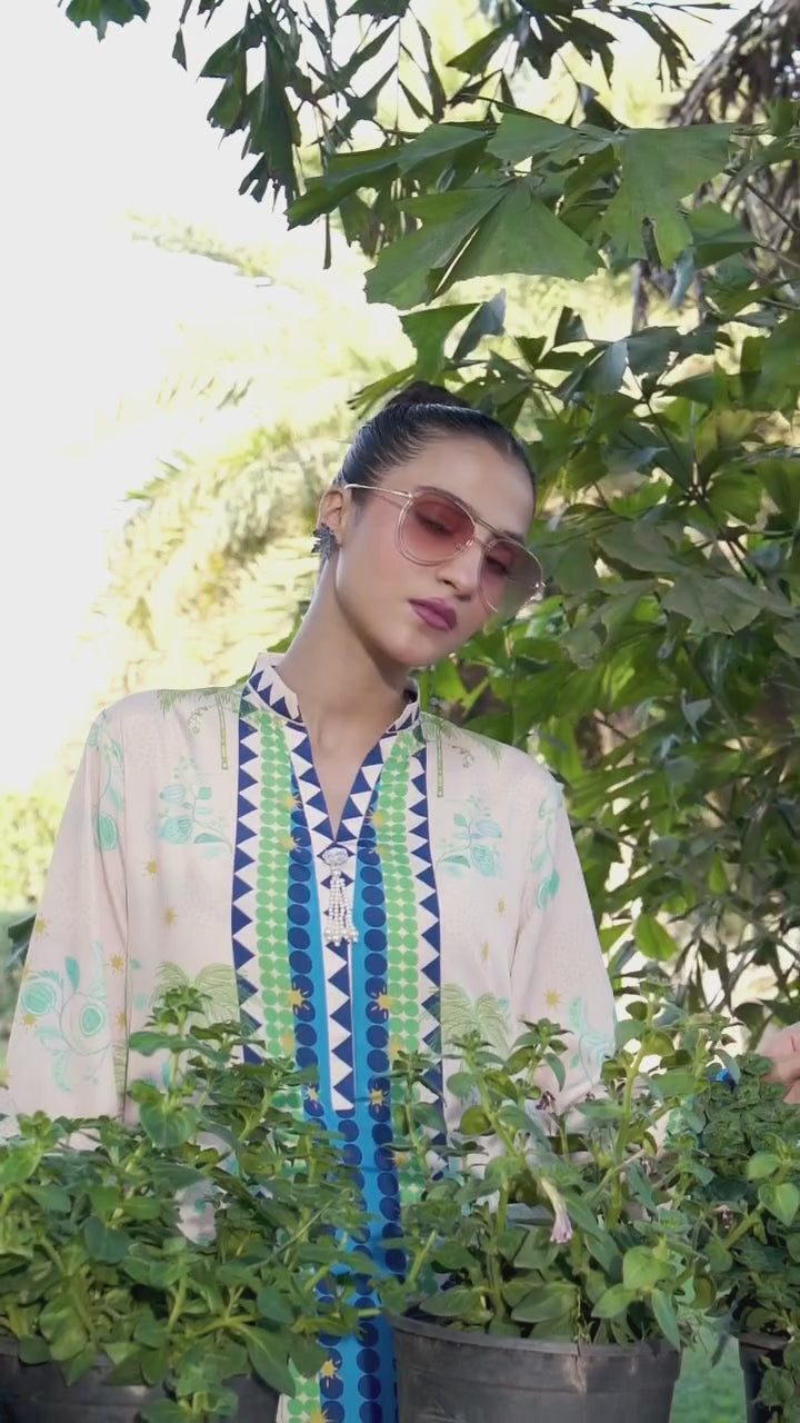 Palmique Kurta Set