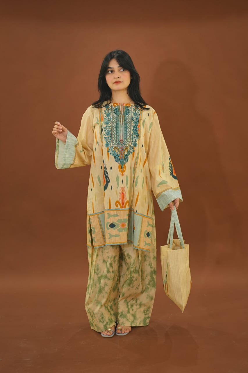 Marie Farshi Shalwar Set with Dupatta