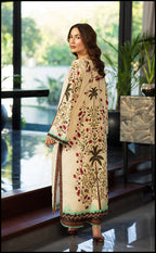 Creme Cluster Kurta Set
