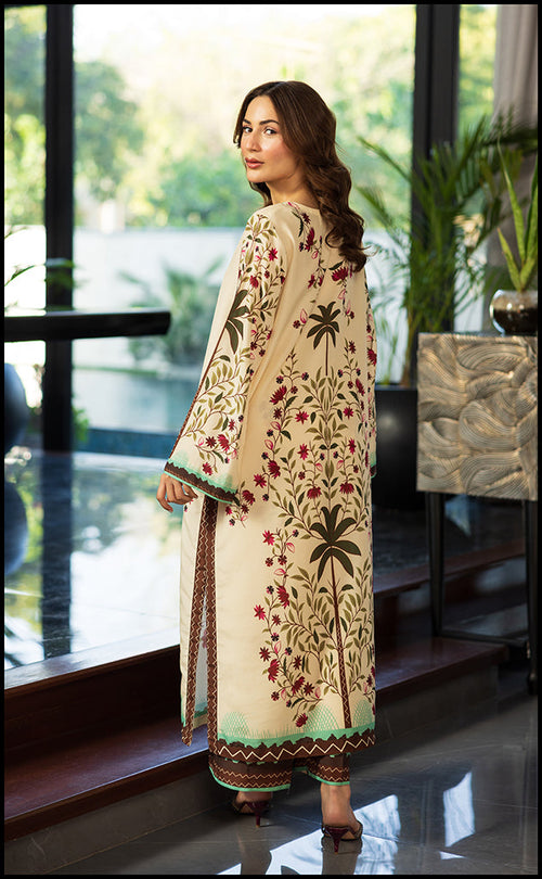 Creme Cluster Kurta Set
