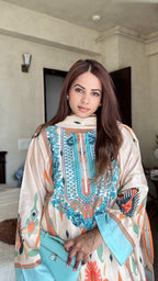 Marie Farshi Shalwar Set with Dupatta