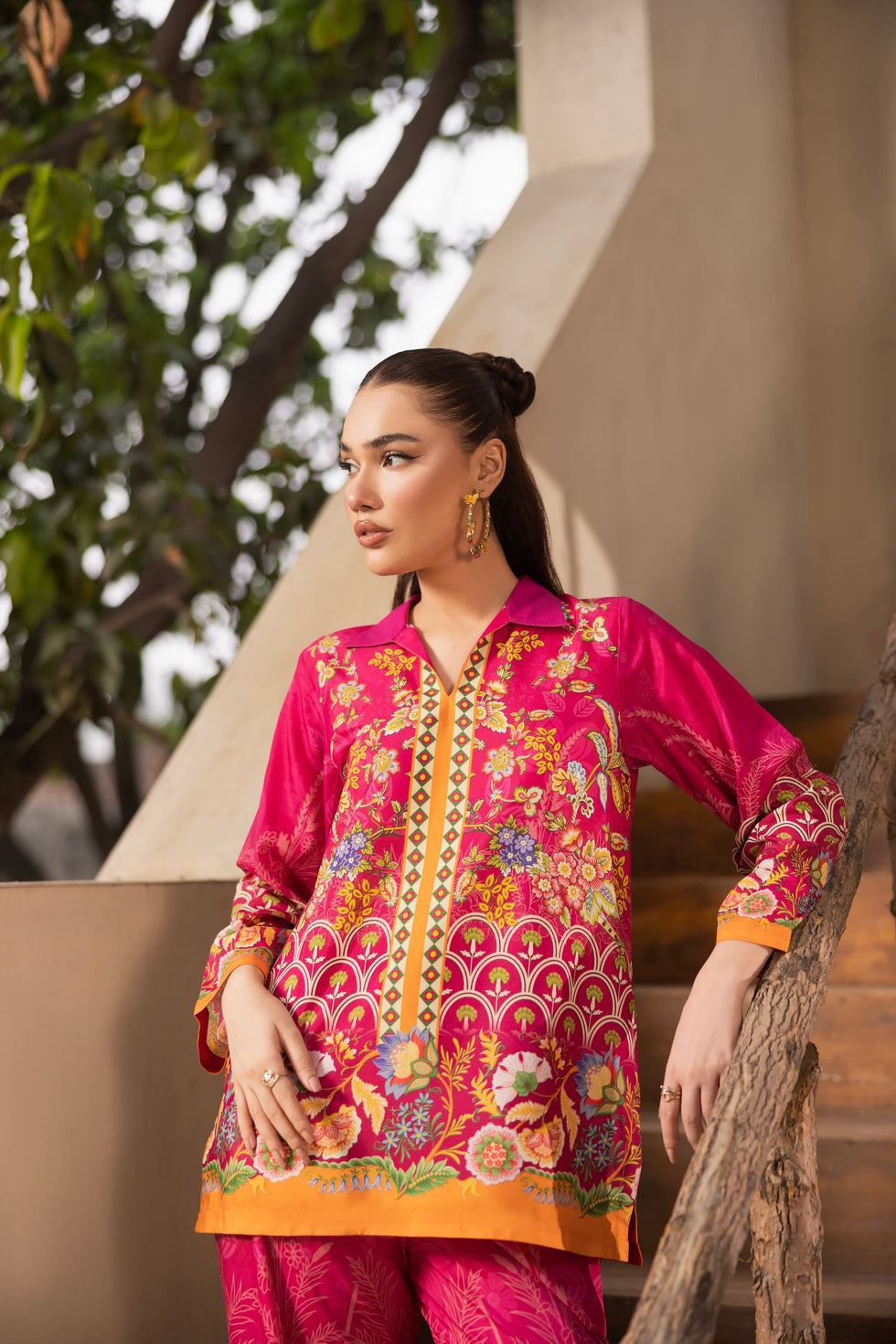 Fuchsia Co-ord Set