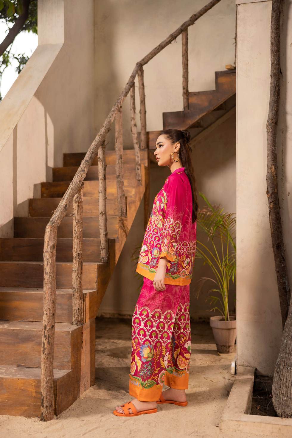 Fuchsia Co-ord Set