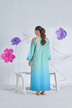 Sea Green Pearl Kurta Set