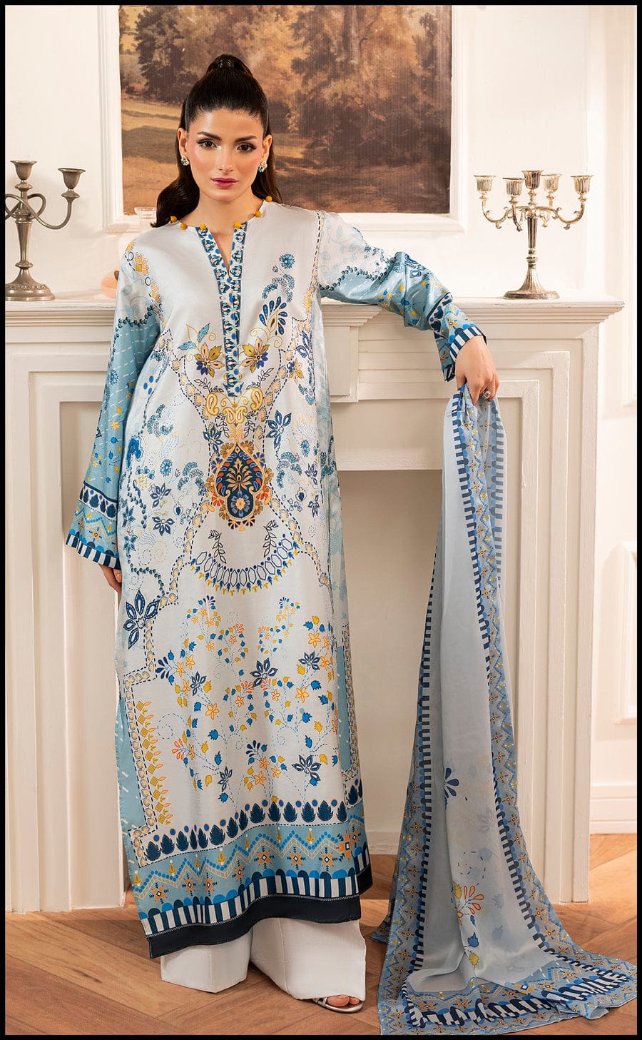 Raqs Kurta Set with dupatta