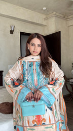 Marie Farshi Shalwar Set with Dupatta